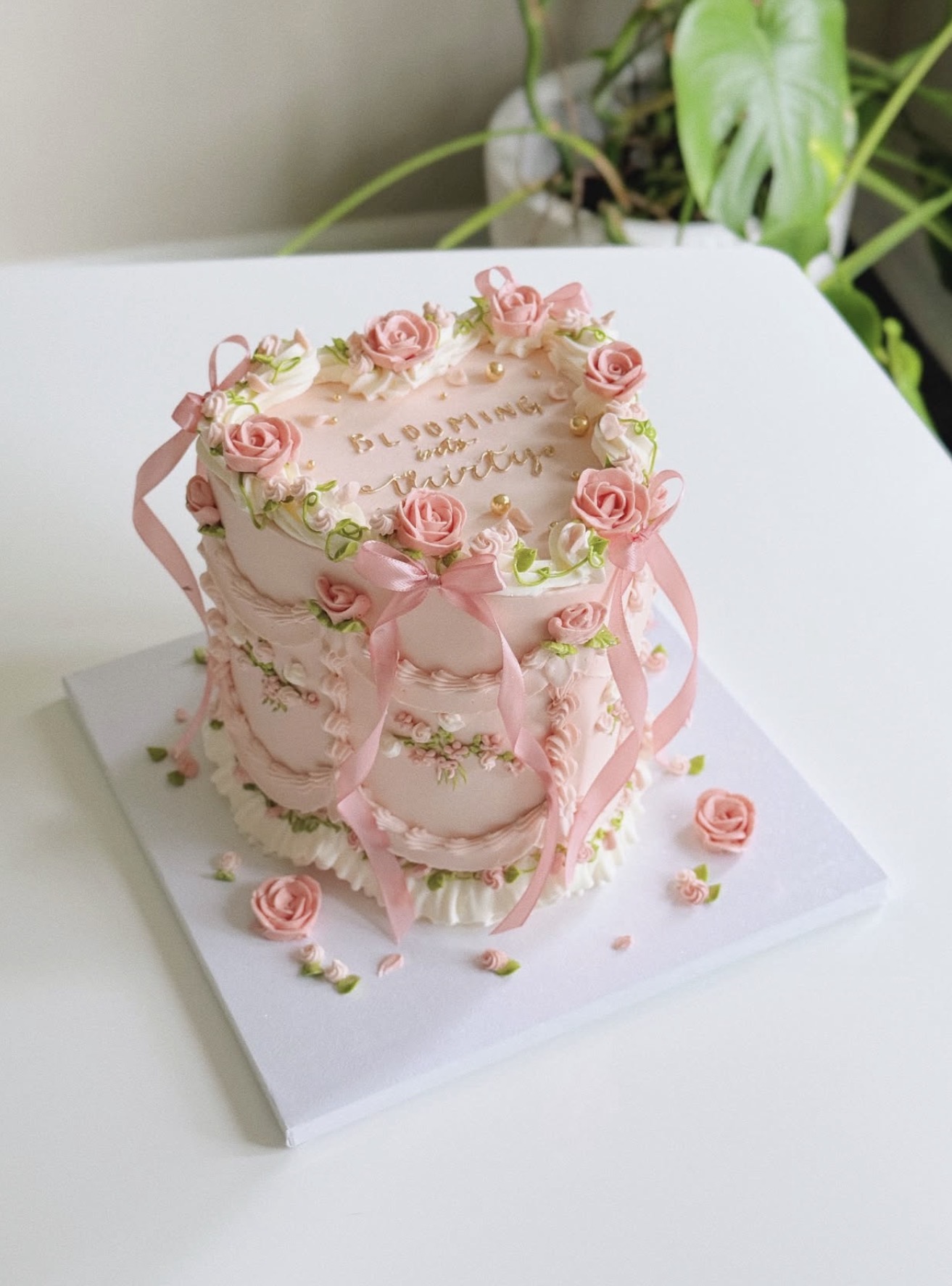 Coquette cake by Shaddai