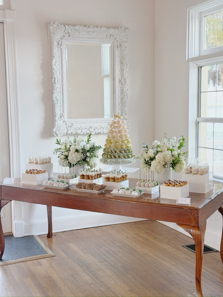 Styled dessert spread by Shaddai